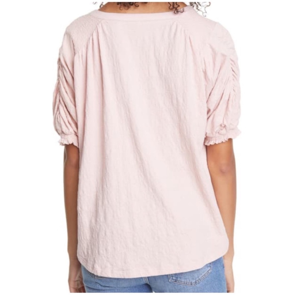 Free People Fever Dream Oversized Slouchy Split Neck Knit Top - Picture 2 of 10